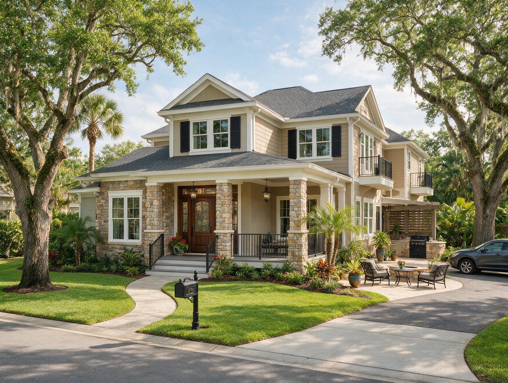Custom family residence built by Cmax GC in Winter Garden, Florida