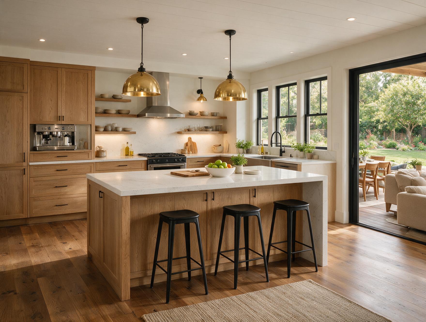 Contemporary remodeled kitchen by Cmax GC