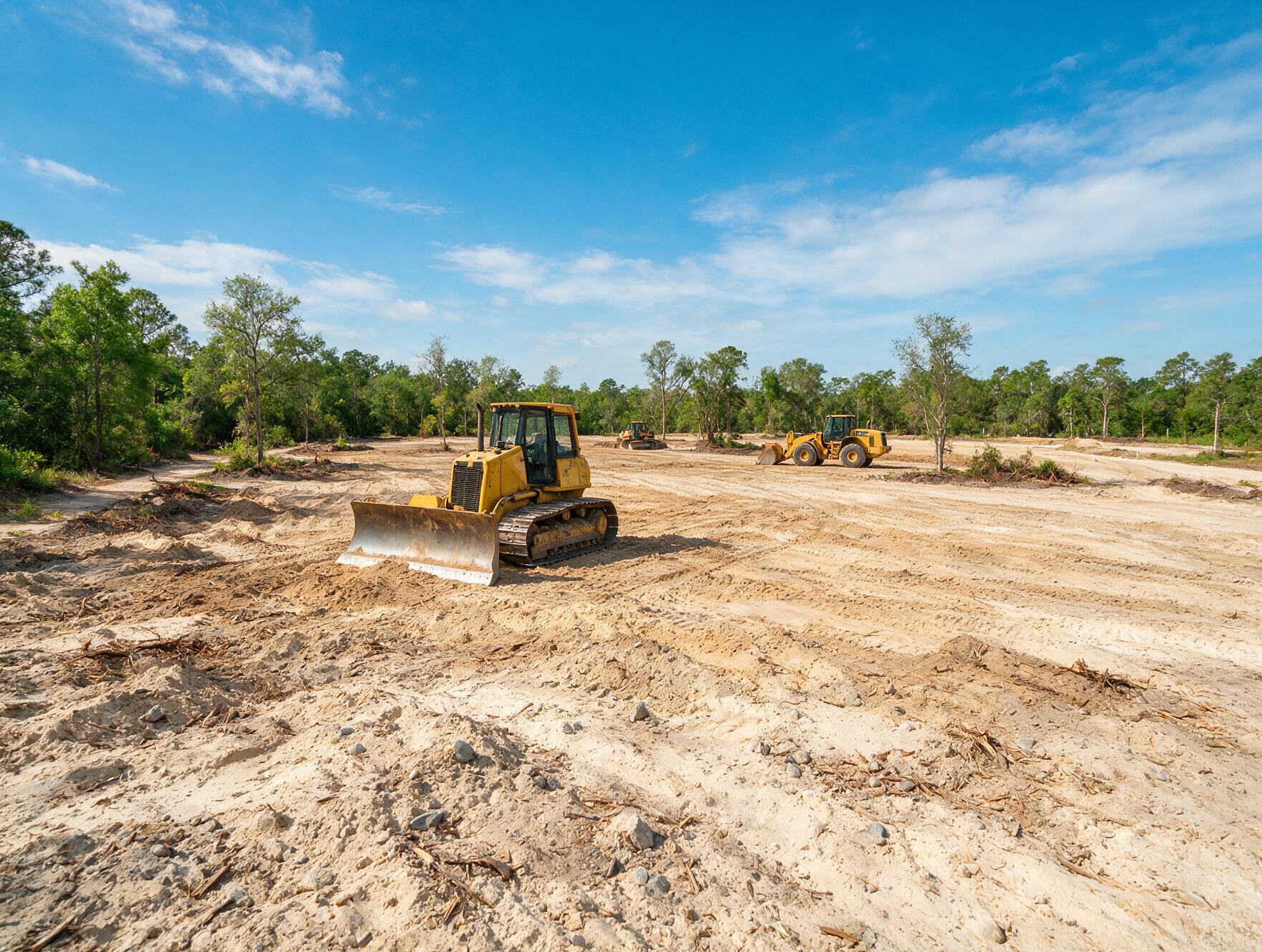 Vacant lot in Winter Garden, Florida before Cmax GC new construction